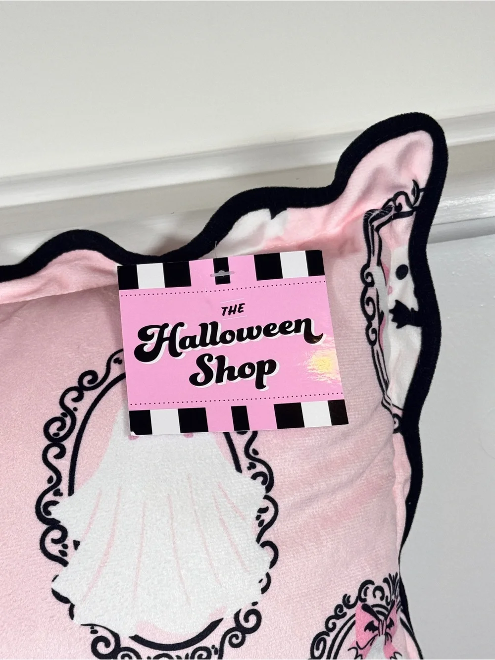 NEW The Halloween Shop Ghost Portraits Halloween Pillow
